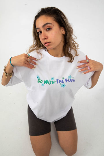 "Go With The Flow" Tee