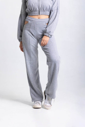 Cut-Out Side Sweatpants - FAIR & SQUARE