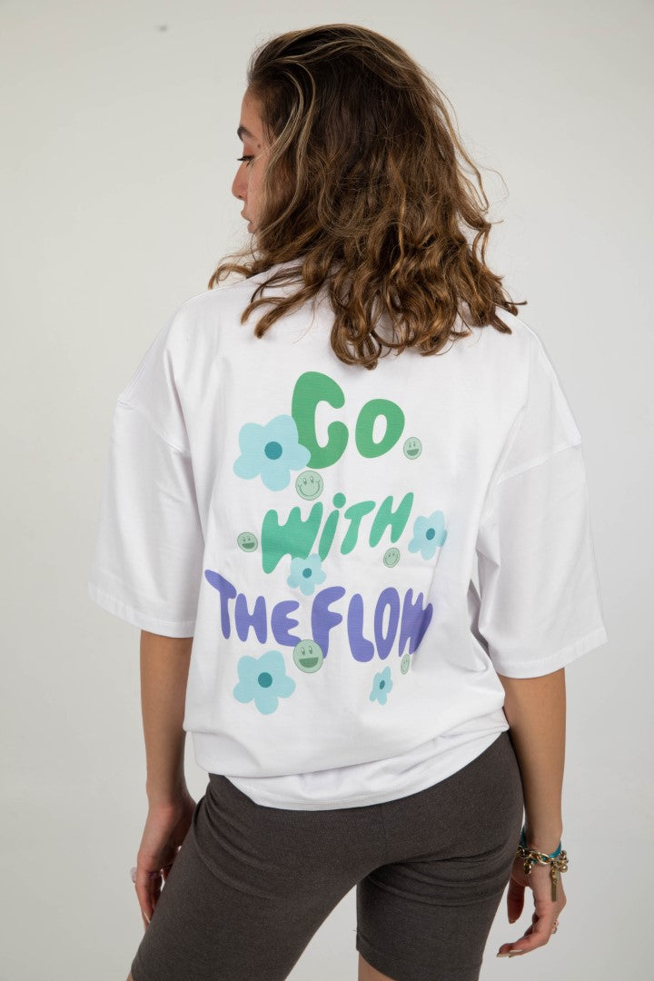 "Go With The Flow" Tee