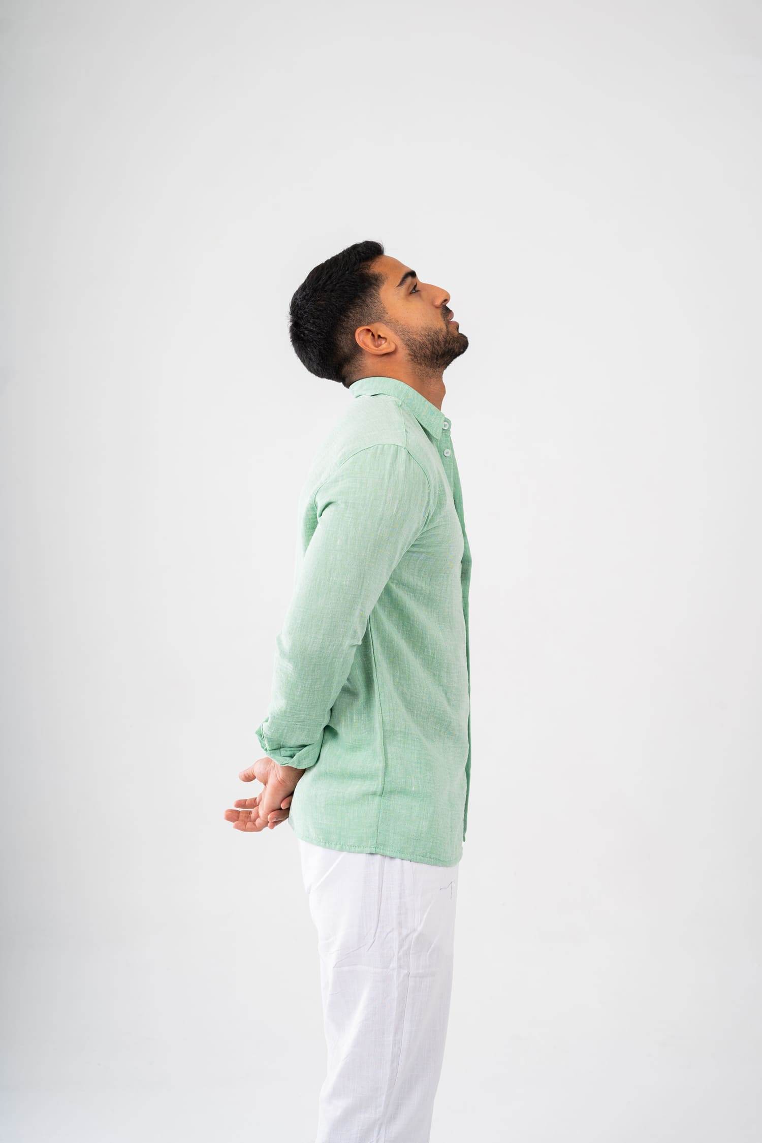 Long Sleeve Linen Shirt - FAIR & SQUARE