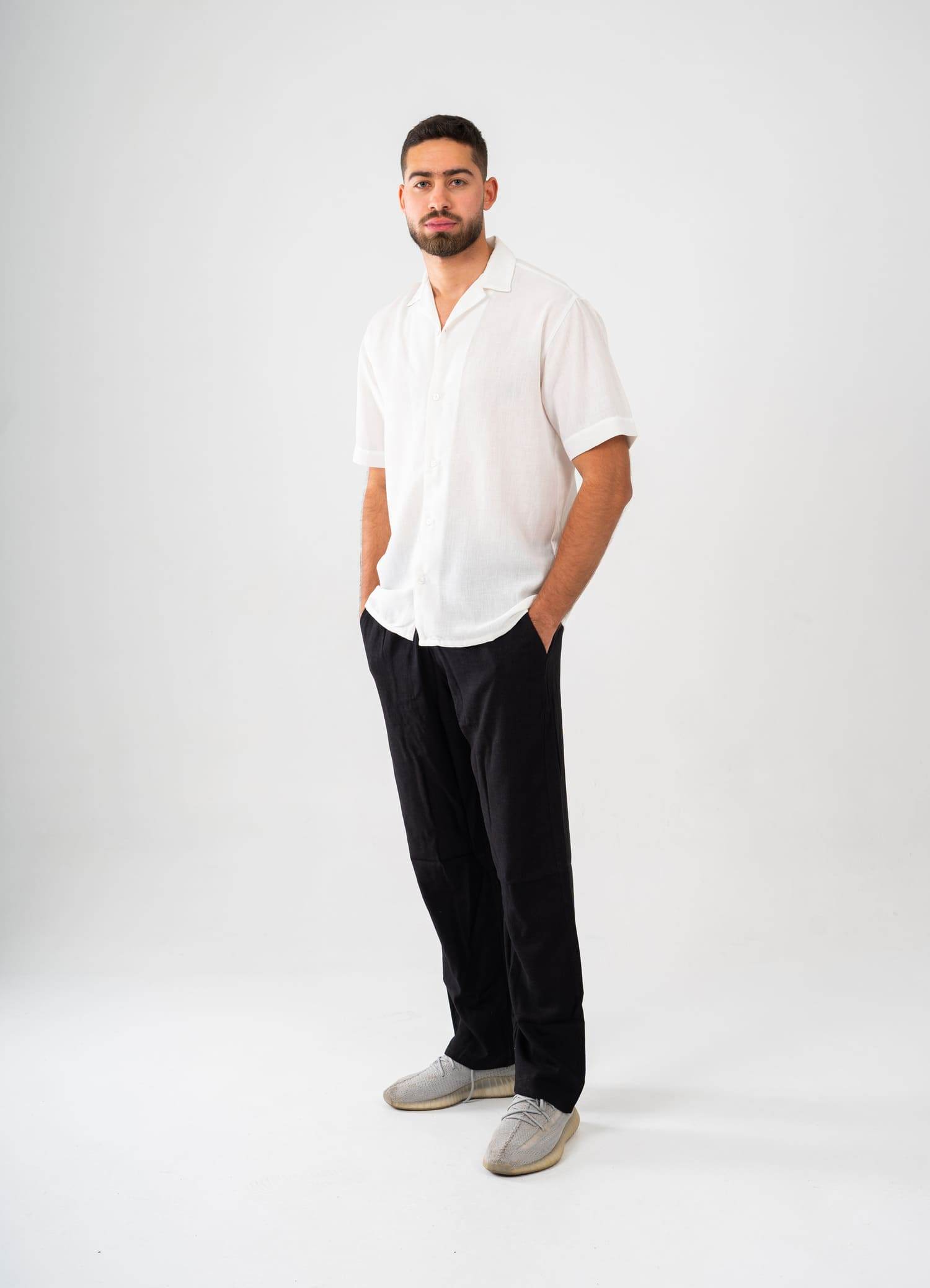 Short Sleeve Linen Shirt - FAIR & SQUARE