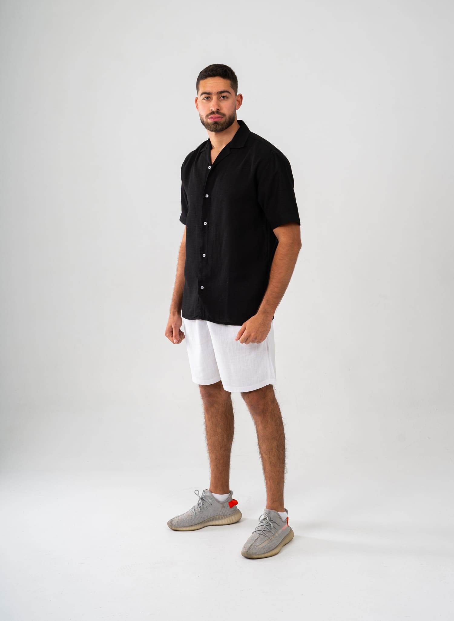 Short Sleeve Linen Shirt - FAIR & SQUARE
