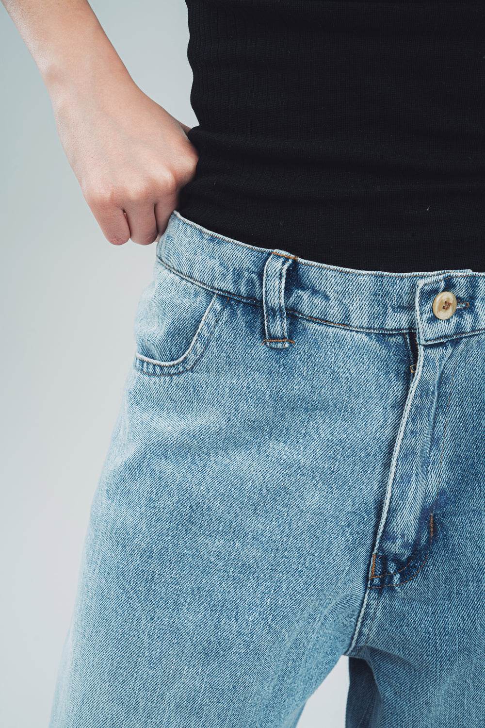 Wide leg Denim - FAIR & SQUARE