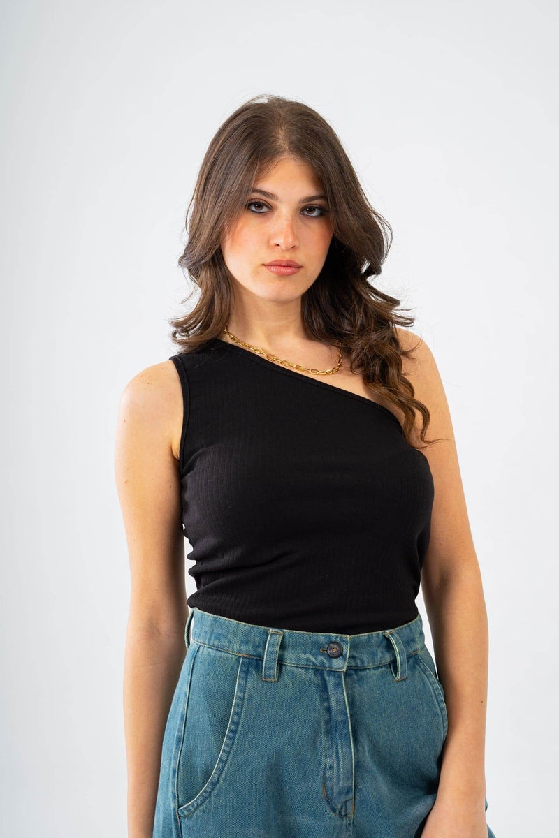 One Shoulder Top - FAIR & SQUARE