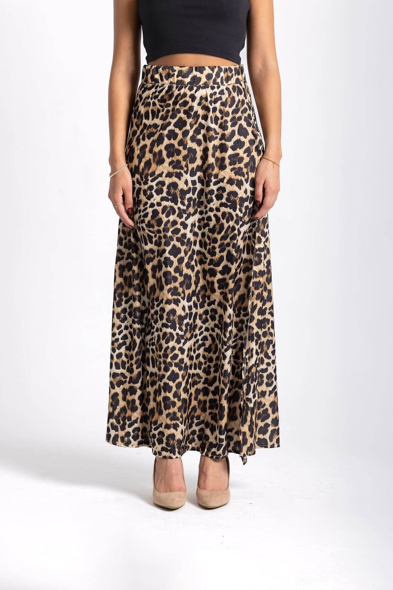 Leopard Skirt - FAIR & SQUARE