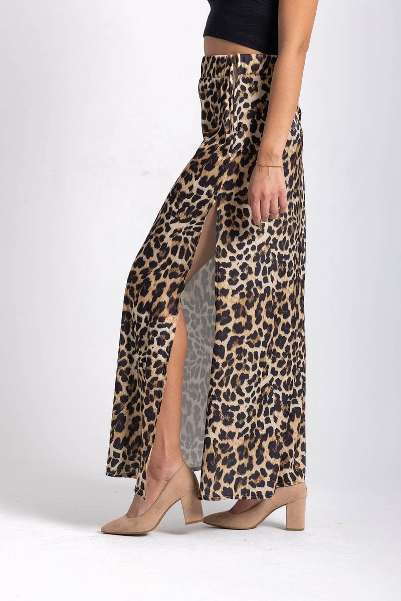 Leopard Skirt - FAIR & SQUARE