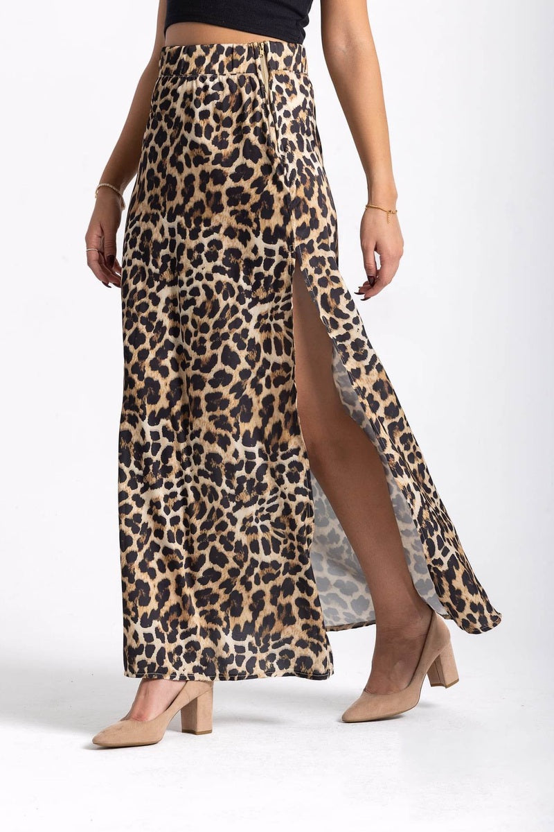 Leopard Skirt - FAIR & SQUARE