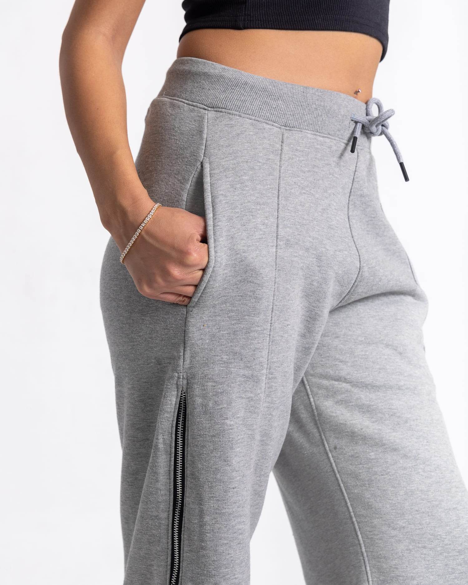 Side Zipper Sweatpants - FAIR & SQUARE