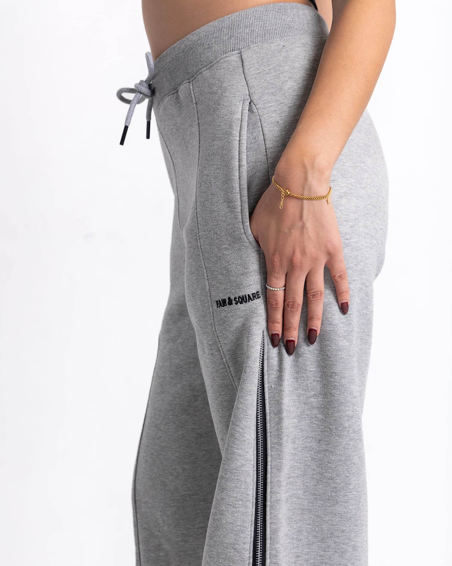 Side Zipper Sweatpants - FAIR & SQUARE