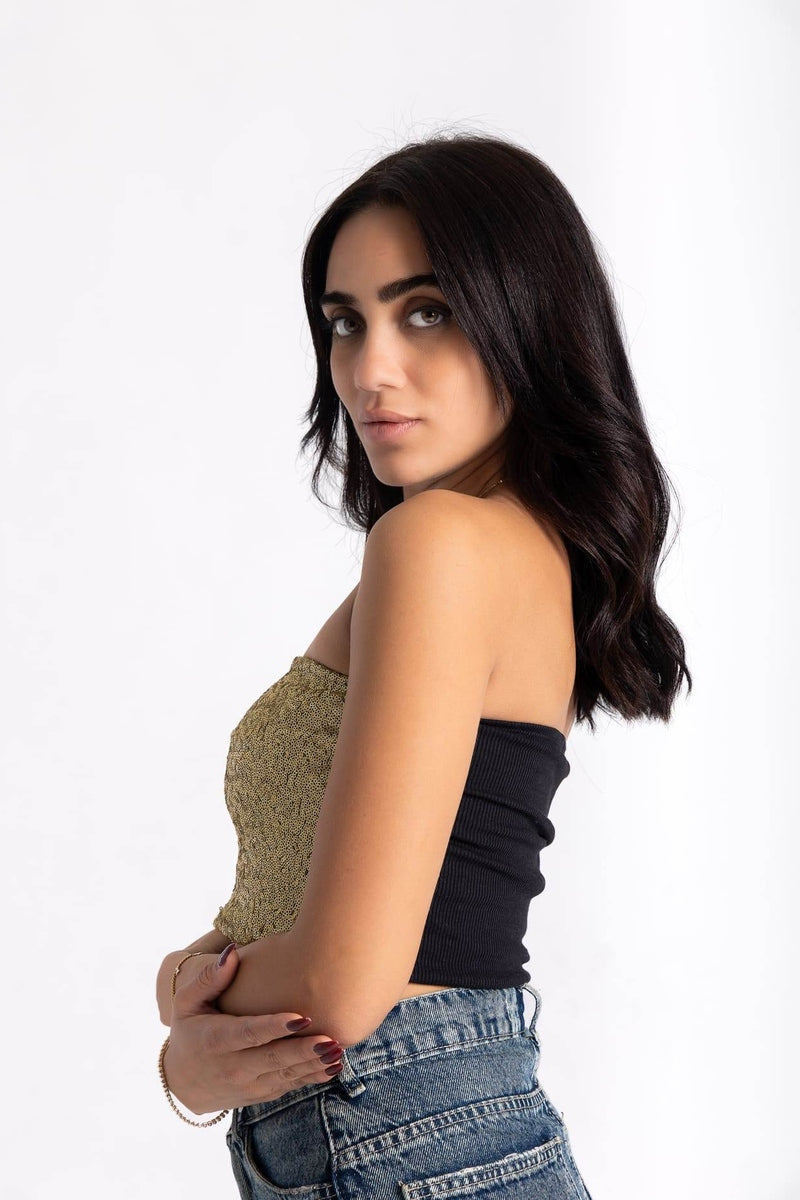 Sequin Tube Top - FAIR & SQUARE