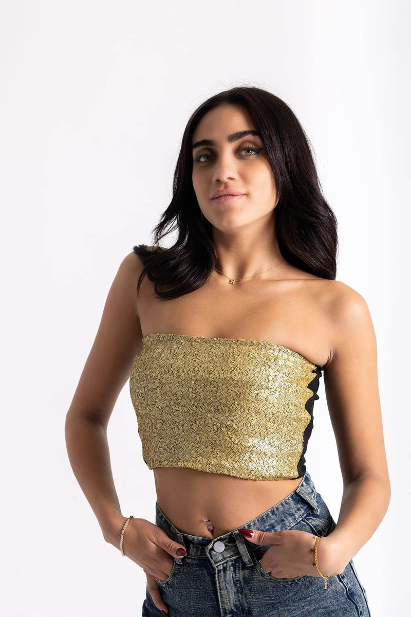 Sequin Tube Top - FAIR & SQUARE