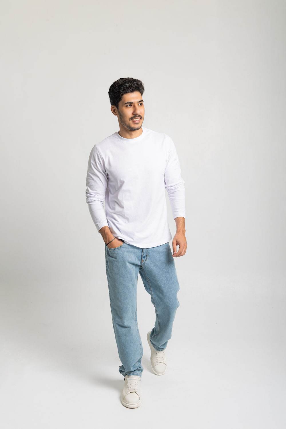 Basic Long Sleeve Crew Neck - FAIR & SQUARE