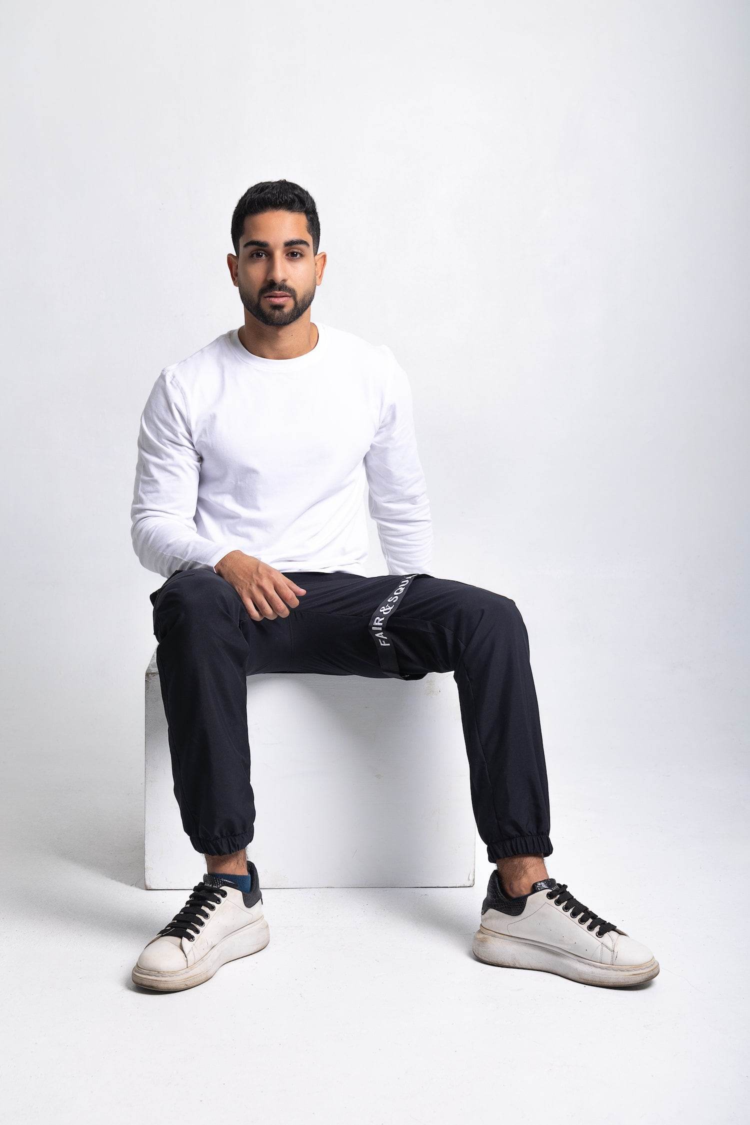 Black Parachute Cargo Pants - FAIR & SQUARE
