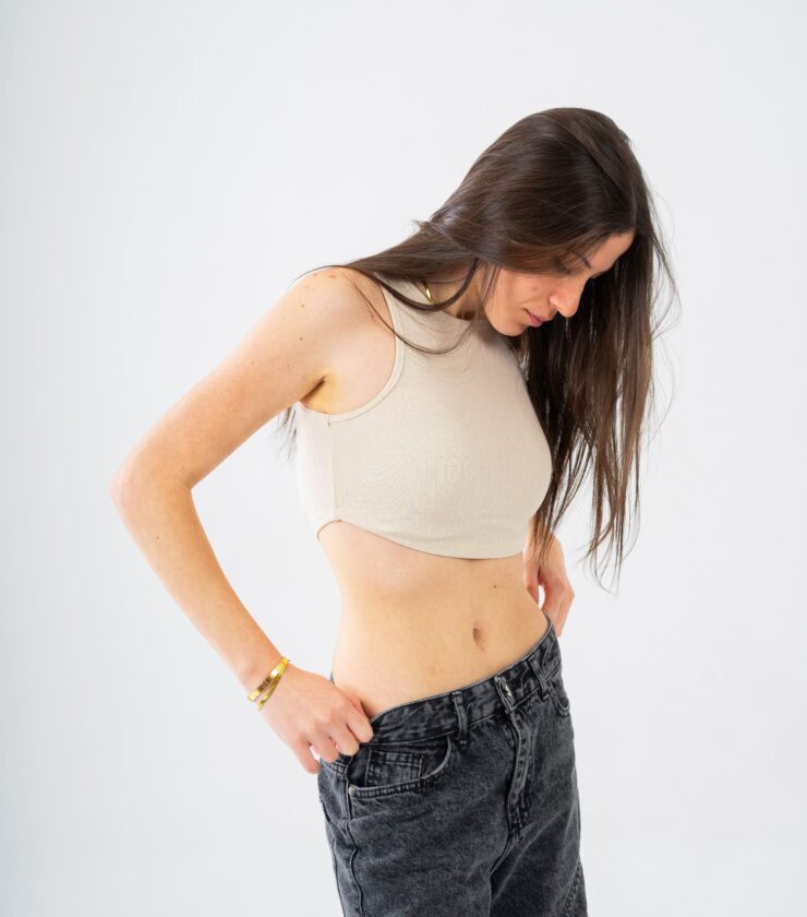 Curved Crop Vest