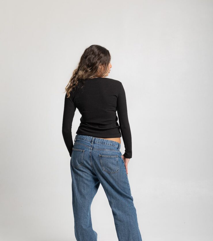 Ribbed Modal Blend Top