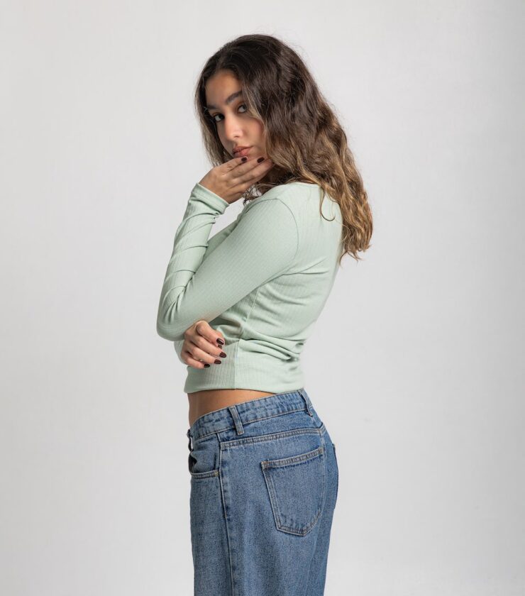 Ribbed Modal Blend Top