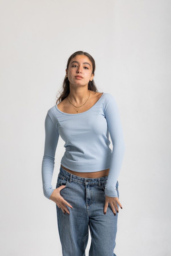 Ribbed Modal Blend Top