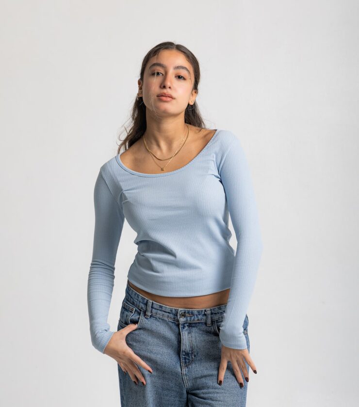 Ribbed Modal Blend Top