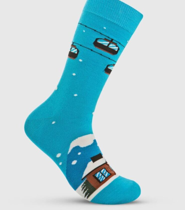 Let It Snow socks