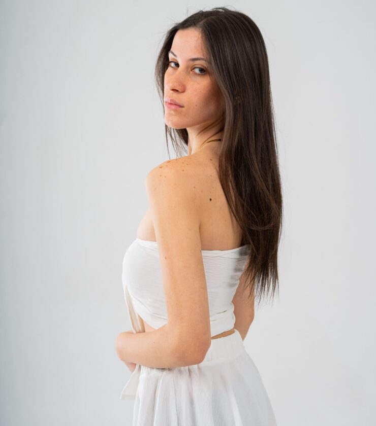Wrap top and short set