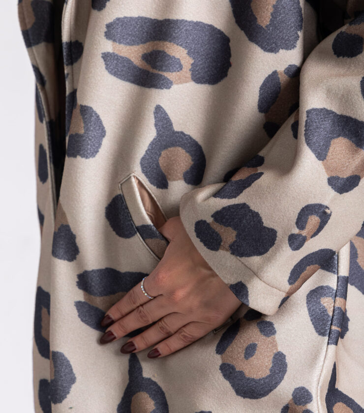 Cheetah Print Coat
