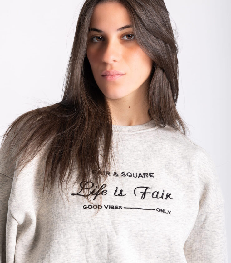 Life is Fair Crew Neck