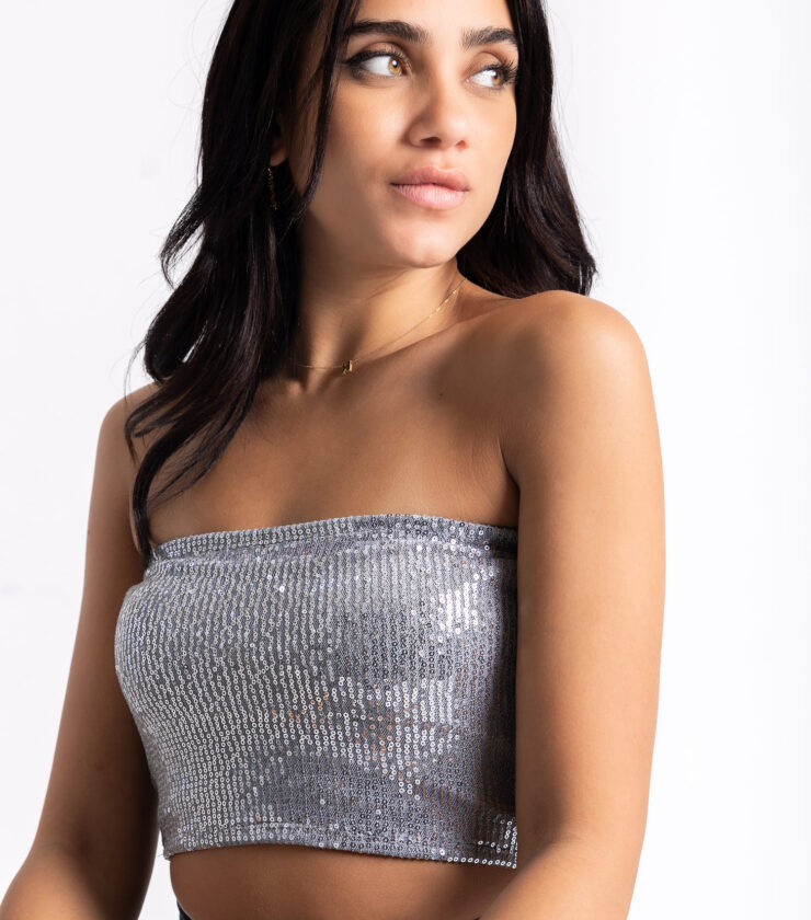 F&S Sequin Tube Top