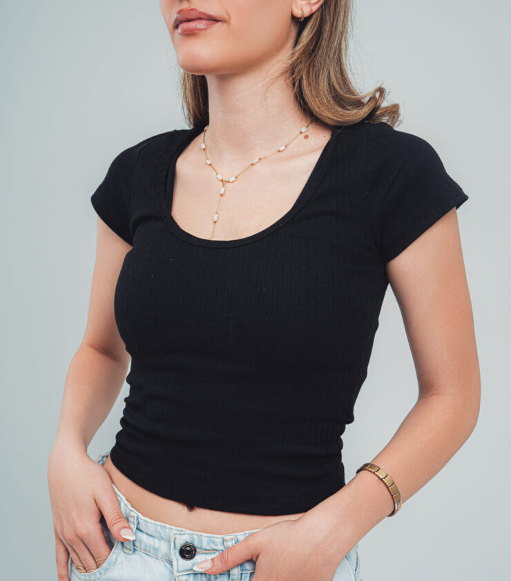 ⁠Round neck Tshirt
