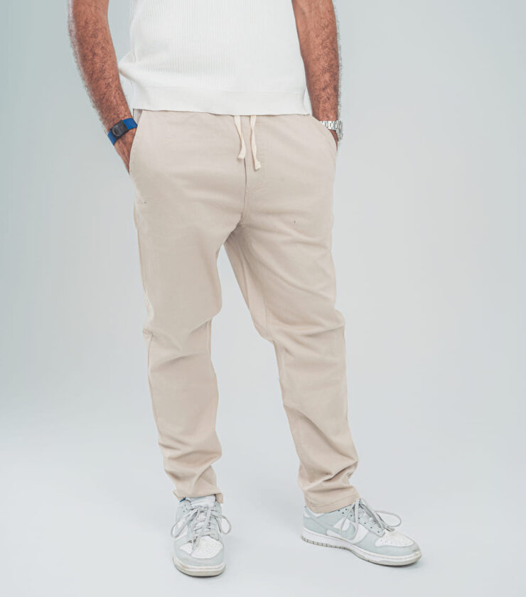 Comfort fit jogger trousers